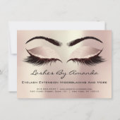 Anleitung für die Nachbehandlung Rosa Rose Gold Bl Einladung (Rückseite)