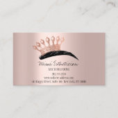 Anleitung für die Nachsorge Rose der Kronen-Logos Visitenkarte (Vorderseite)