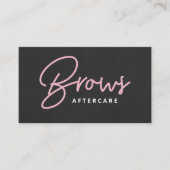 Anleitung für die PMU-Knochenbrüche nach der Behan Visitenkarte (Vorderseite)