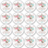 Anleitung für die Weihnachtsbrandbombe Aufkleber (Vorderseite)