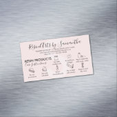 Anleitung für Rosa Resin Products Magnetische Visitenkarte (Beispiel)