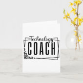 Anleitung für Technik Coach Cooles Design für Tee Karte (Gelbe Blume)