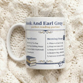 Anleitung für Teetrinker und Bücherliebhaber Kaffeetasse