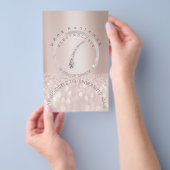 Anleitung nach der Behandlung Rose Glitzer Elektro Flyer (Handgriff)