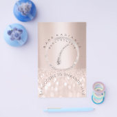 Anleitung nach der Behandlung Rose Glitzer Elektro Flyer (Einzeln)