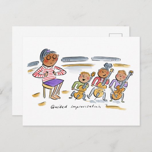 Anleitung Postkarte (Vorne/Hinten)