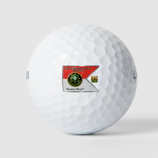 Anleitung zum Armored Cavalry Regiment Golfball (Vorderseite)