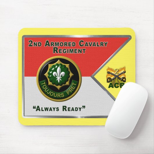 Anleitung zum Armored Cavalry Regiment Mousepad (Mit Mouse)