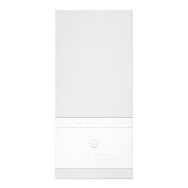 Anleitung zum Durchstechen des Ohrs nach der Pfleg Werbekarte (Hinten)