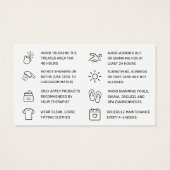 Anleitung zum Entfernen des Haarausfalls nach der (Rückseite)