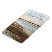 Anleitung zum Rental Checkout Beach Magnet (Linke Seite)