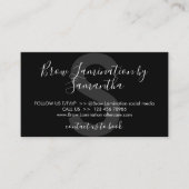 Anleitung zur Anleitung für die Anhäufung von schw Visitenkarte (Vorderseite)