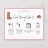 Anleitung zur Cookie-Pflege (Vorderseite)