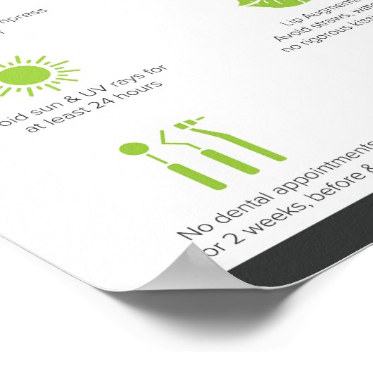 Anleitung zur Füllnachsorge Poster (Ecke)