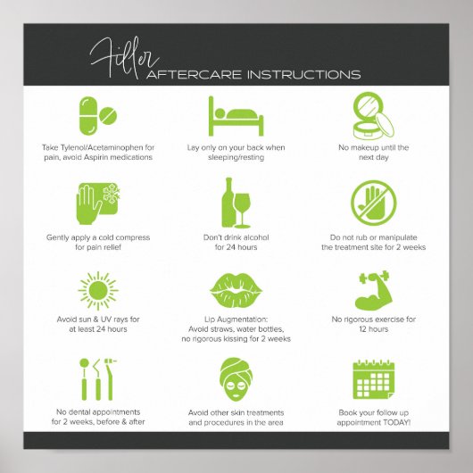 Anleitung zur Füllnachsorge Poster (Vorne)