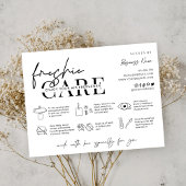 Anleitung zur Minimalistischen Verbreitung von Fre Dankeskarte