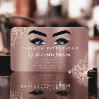 Anleitung zur Nachsorge Eyelashes Rose Gold