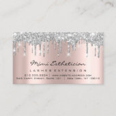 Anleitung zur Nachsorge Lash Rose Gold Tropfen Gra Visitenkarte (Vorderseite)