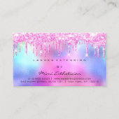 Anleitung zur Nachsorge Lash Rose Pink Tropfens Pa Visitenkarte (Vorderseite)