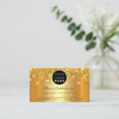 Anleitung zur Nachsorge Lashes LUX Gold Tropfen Lo Visitenkarte (Stehend Vorderseite)