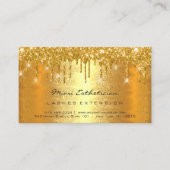 Anleitung zur Nachsorge Lashes LUX Gold Tropfen VI Visitenkarte (Vorderseite)