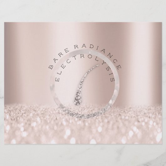 Anleitung zur Rose Electrolyse-Logo Grau Flyer (Vorne)