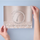 Anleitung zur Rose Electrolysis Wax Logo Flyer (Hand)