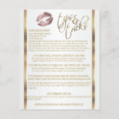 Anleitung zur Rose Glitzer Lip 2 Flyer (Hinten)