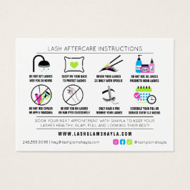 Anleitung zur Verlängerung der Lash-Behandlung nac
