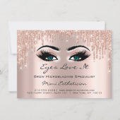 Anleitung zur Verlängerung der Lash-Nachsorge Blau Einladung (Vorderseite)