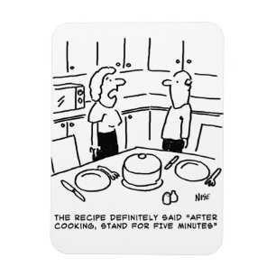 Anleitung zur Zubereitung von Rezept nach Kochen i Magnet