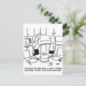 Anleitung zur Zubereitung von Rezept nach Kochen i Postkarte (Stehend Vorderseite)