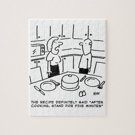 Anleitung zur Zubereitung von Rezept nach Kochen i Puzzle (Vertikal)