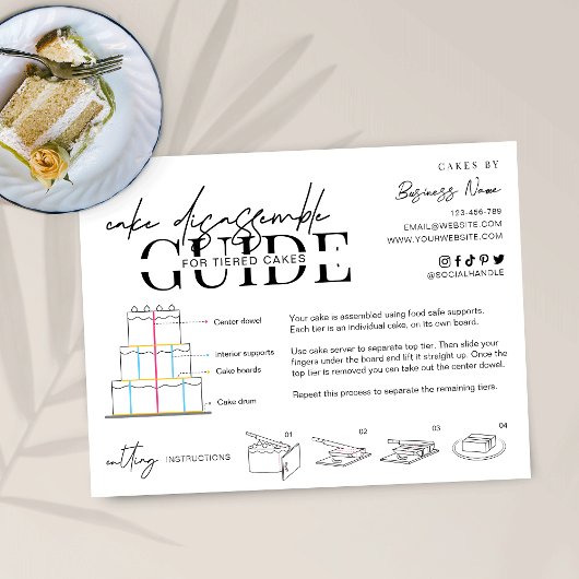 Anleitungen für das Auseinanderbringen von gestuft Dankeskarte