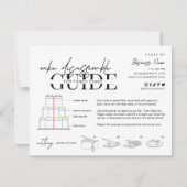 Anleitungen für das Auseinanderbringen von gestuft Dankeskarte (Vorderseite)