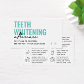 Anleitungen für Farbzähne nach der Pflege (Schreibtisch)