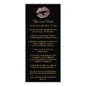 Anleitungen für Rose-Glitzer-Lipstick Werbekarte (Hinten)