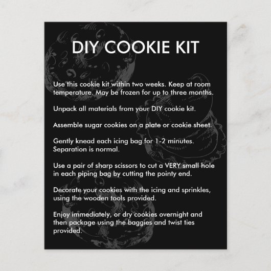 Anleitungen zum Bakery-Dickküchenset (Vorderseite)