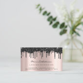 Anleitungen zur Nachsorge Lash Rose Black Tropfens Visitenkarte (Stehend Vorderseite)