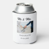 Anm & Frau geben Sie den Familiennamen Datum Jahr Dosenkühler (Kanne Rückseite)