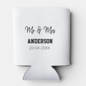 Anm & Frau geben Sie den Familiennamen Datum Jahr Dosenkühler (Rückseite)