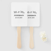 Anm & Frau geben Sie den Familiennamen Datum Jahr  Fächer (Vorne und Hinten)