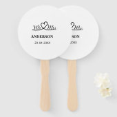 Anm & Frau geben Sie den Familiennamen Datum Jahr  Fächer (Vorne und Hinten)