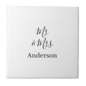 Anm & Frau geben Sie den Familiennamen Datum Jahr  Fliese (Vorderseite)