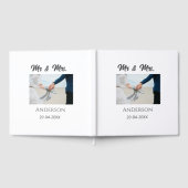 Anm & Frau geben Sie den Familiennamen Datum Jahr Gästebuch (Voll)