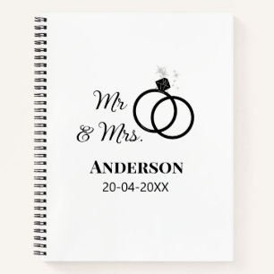 Anm & Frau geben Sie den Familiennamen Datum Jahr Notizblock