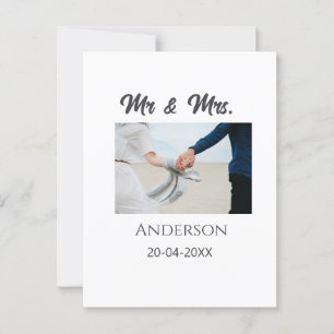 Anm & Frau geben Sie den Familiennamen Datum Jahr  Postkarte