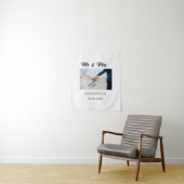 Anm & Frau geben Sie den Familiennamen Datum Jahr  Wandteppich (Beispiel)