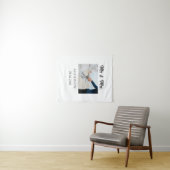 Anm & Frau geben Sie den Familiennamen Datum Jahr  Wandteppich (Beispiel (Horizontal))