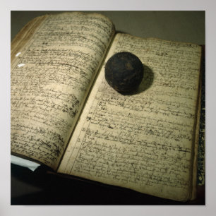 Anmeldebuch zur Zeit der Schlacht Poster